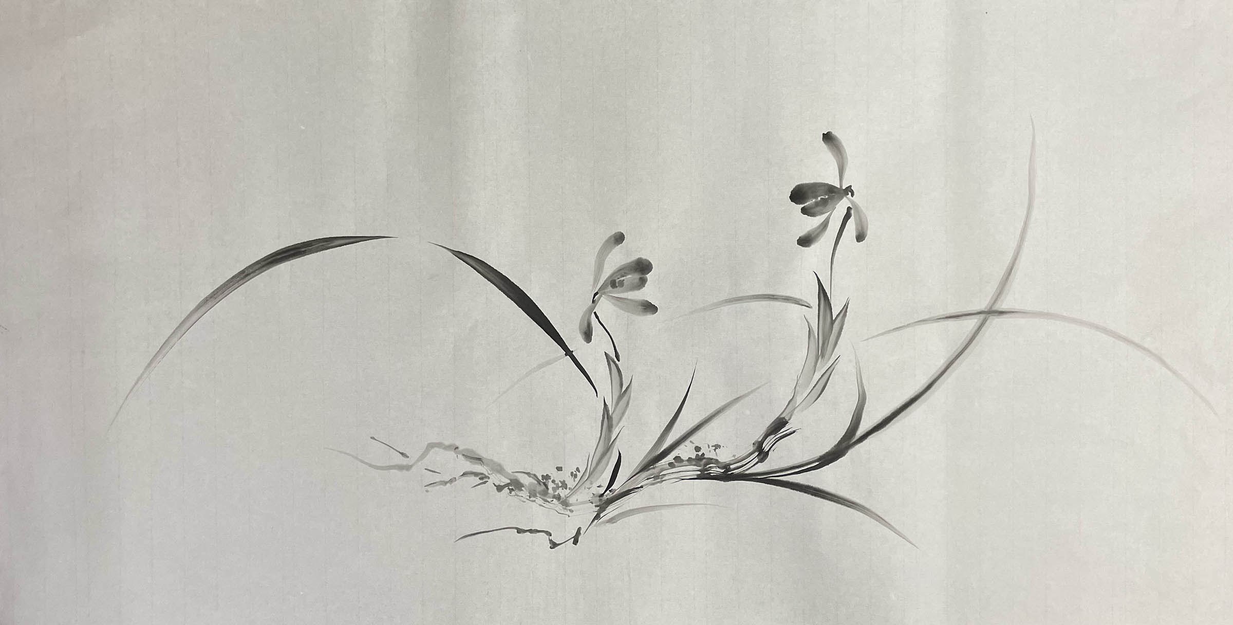 The Four Gentlemen of Ink Painting: Plum, Orchid, Bamboo & Chrysanthemum
